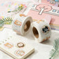 W1cwey 1000pcs Floral Woodland Animal Stickers Rolls(2 rolls), 1.5 Inch 16 Design Cartoon Forest Friends Theme Sticker Self-Adhesive Decals Decorative Sticker for Kids Reward Party Supplies