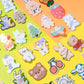 W1cwey 35pcs Acrylic Cute Pins Cartoon Animal Fruit Backpack Lapel Badge Pins Set 35 Styles Aesthetic Kawaii Brooch for DIY Clothing Jackets Bags Backpacks Hat Accessories for Kids