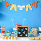 W1cwey 49pcs Baby Shower Icons for Felt Letter Board Cute Message Board Decorations Baby Shower Decor for Changeable Letter Board Icons Accessories for Baby Theme Birthday Parties (Board Not Included)